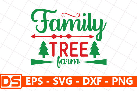 Christmas Quote Design, Family Tree Farm Review