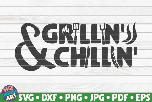 Grillin and Chillin Barbecue Quote Embroidery Review