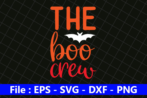Halloween Quote Design, the Boo Crew