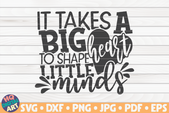 It Takes a Big Heart Teacher Quote Embroidery Review