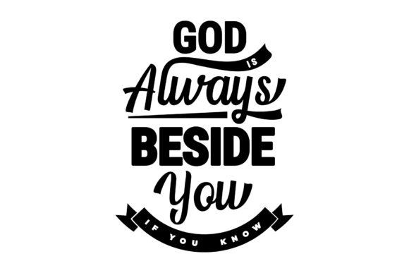 Life Quote God is Always Beside You: A Designer's Review