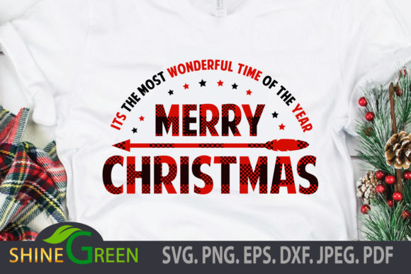 Merry Christmas Plaid, Arrow with Quote Review